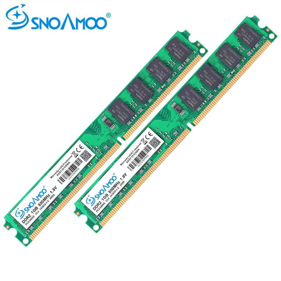 Ddr2 Ram - SNOAMOO 데스크탑 PC RAM DDR2 1GB