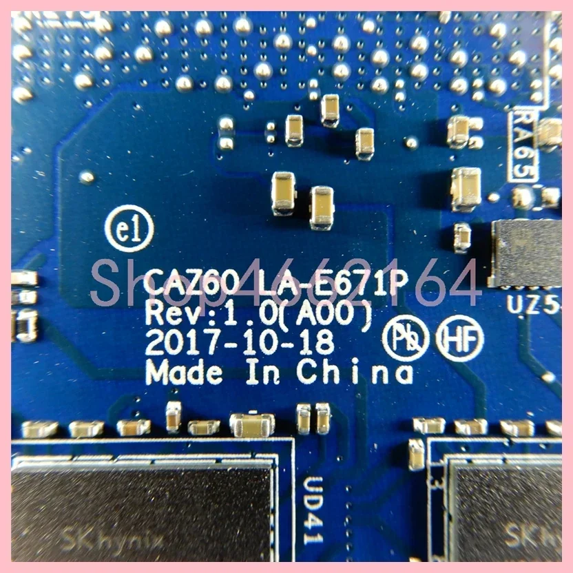Ddr4 8Gb - LA-E671P i5-8250U i7-8550U CPU 4GB/8GB-RAM 노트북
