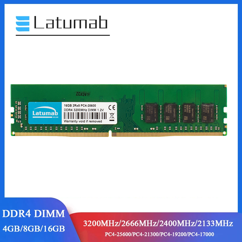 Latumab RAM DDR4 데스크탑 메모리, 266 - Ddr4 2400Mhz 리뷰 및 가격