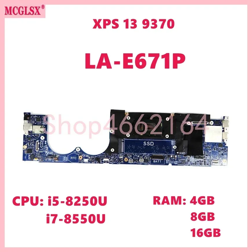 LA-E671P i5-8250U i7-8550U CPU - Ddr4 8Gb 리뷰 및 가격